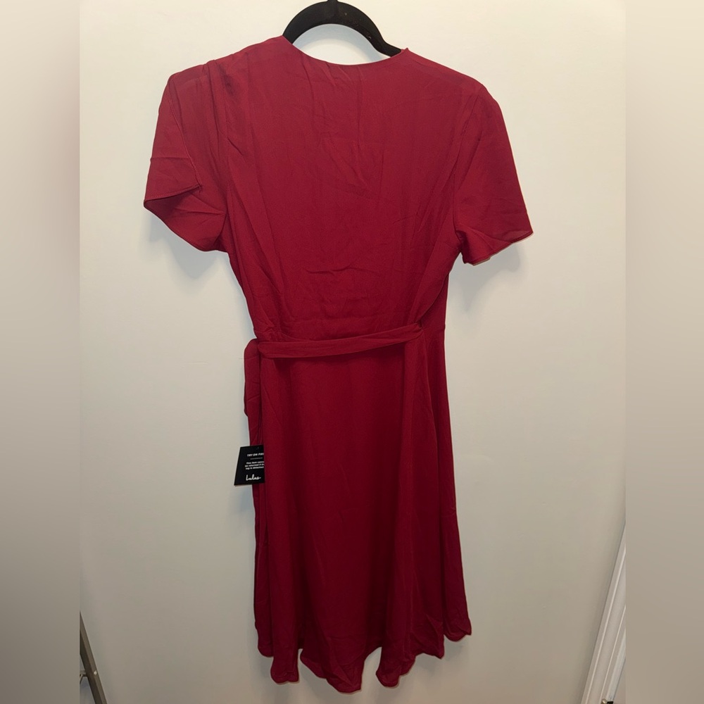 NWT Lulus Wrap Dress - Picture 3 of 3